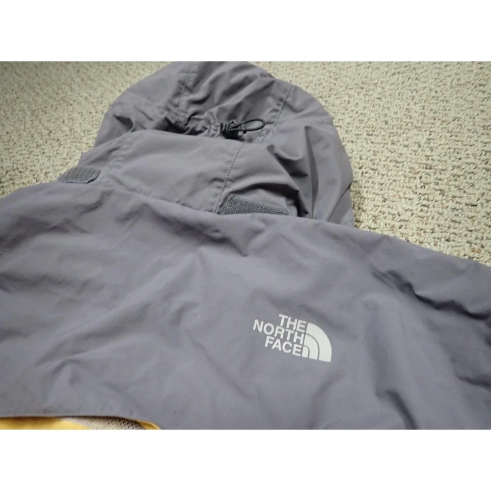The North‎ Face Hydrenalite Jacket Mens Large Yellow Grey Excellent Windbreaker